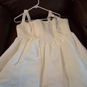 Sugar Thrillz White and Pink Dress